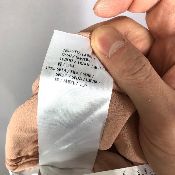 Stella McCartney Women's Rose Pleated Silk Midi Flare Skirts Size EU 44 - Picture 11 of 12